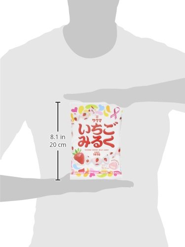 Caramelos de Leche de Fresa Sakuma, 100g, Importación de Japón
