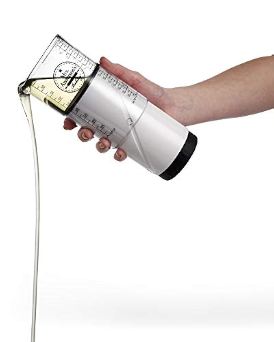 Taza de medición líquida y seca ajustable, 16 onzas