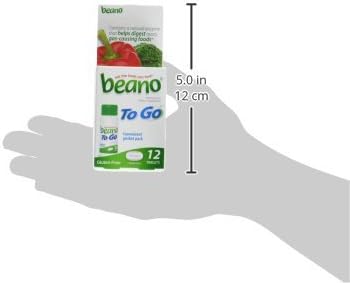 Prevención de Gases Suplemento Enzimático, 12 Tabletas