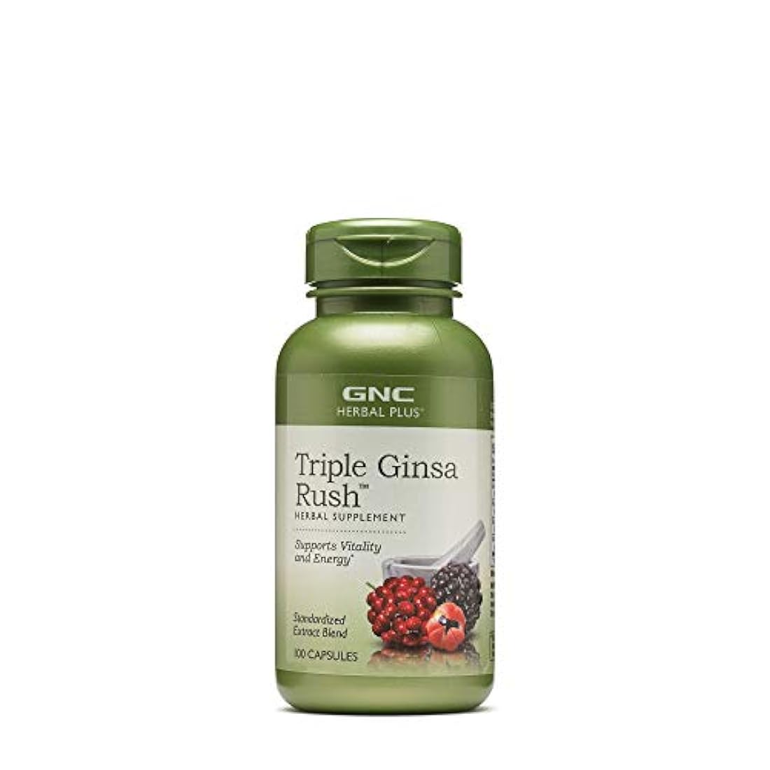 GNC Herbal Plus Triple ginsa Rush 100 caps
