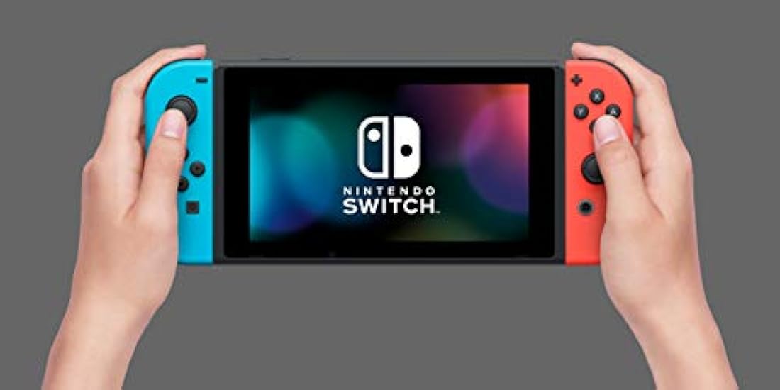Consola Nintendo Switch color Azul neón y rojo