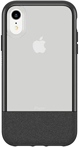 OtterBox Statement Series - Funda para iPhone XR con protector de pantalla ZAGG, protección extrema contra roturas, paquete (tormenta sólida)