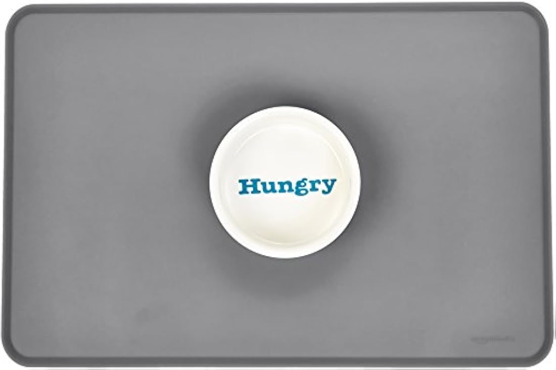 Alfombrilla de silicona impermeable para comida de mascotas