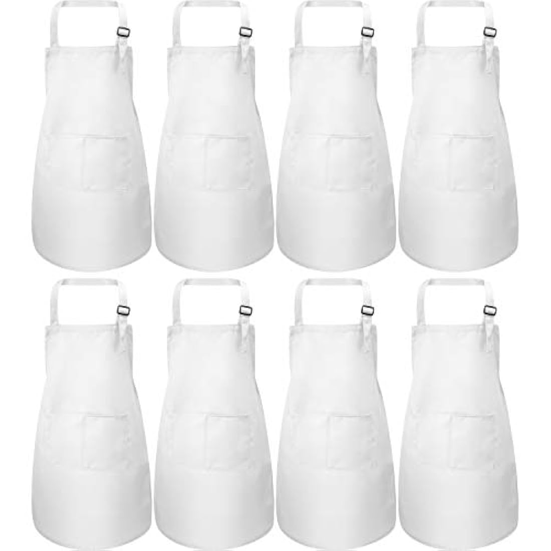 Delantales de Cocina 8 piezas delantal infantil ajustable
