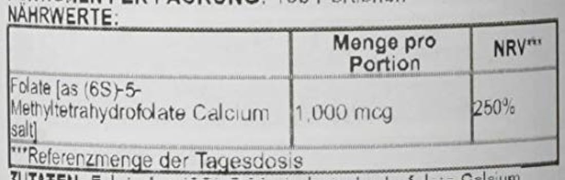 Life Extension Optimized Folato