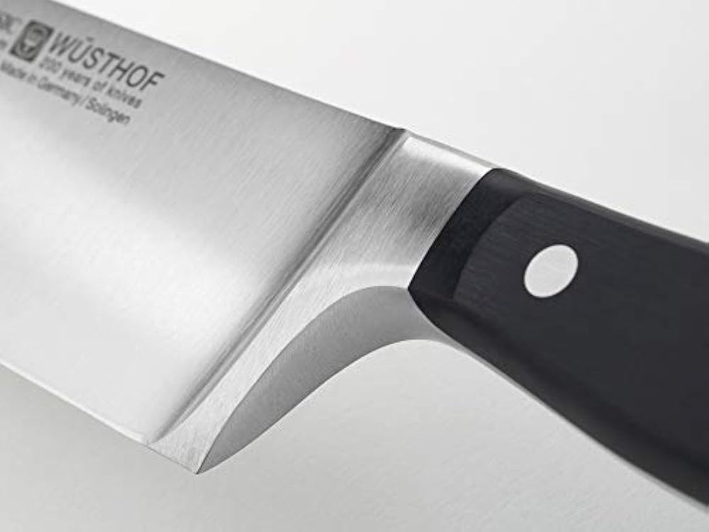 WÜSTHOF 4582/20 - Cuchillo de chef, 8.0 in, color negro