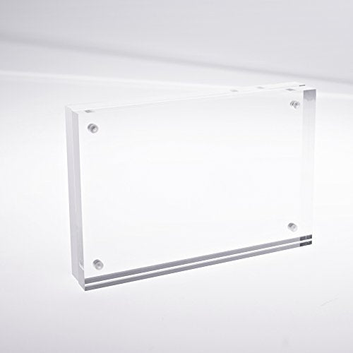 Marco de fotos acrílico TWING: marco de fotos de doble cara