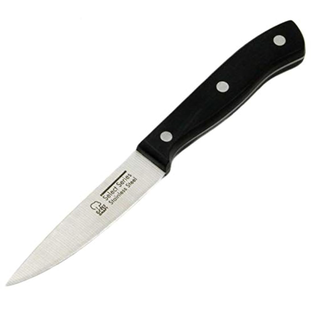Chef Craft Select acero inoxidable cuchillo de pelar Negro