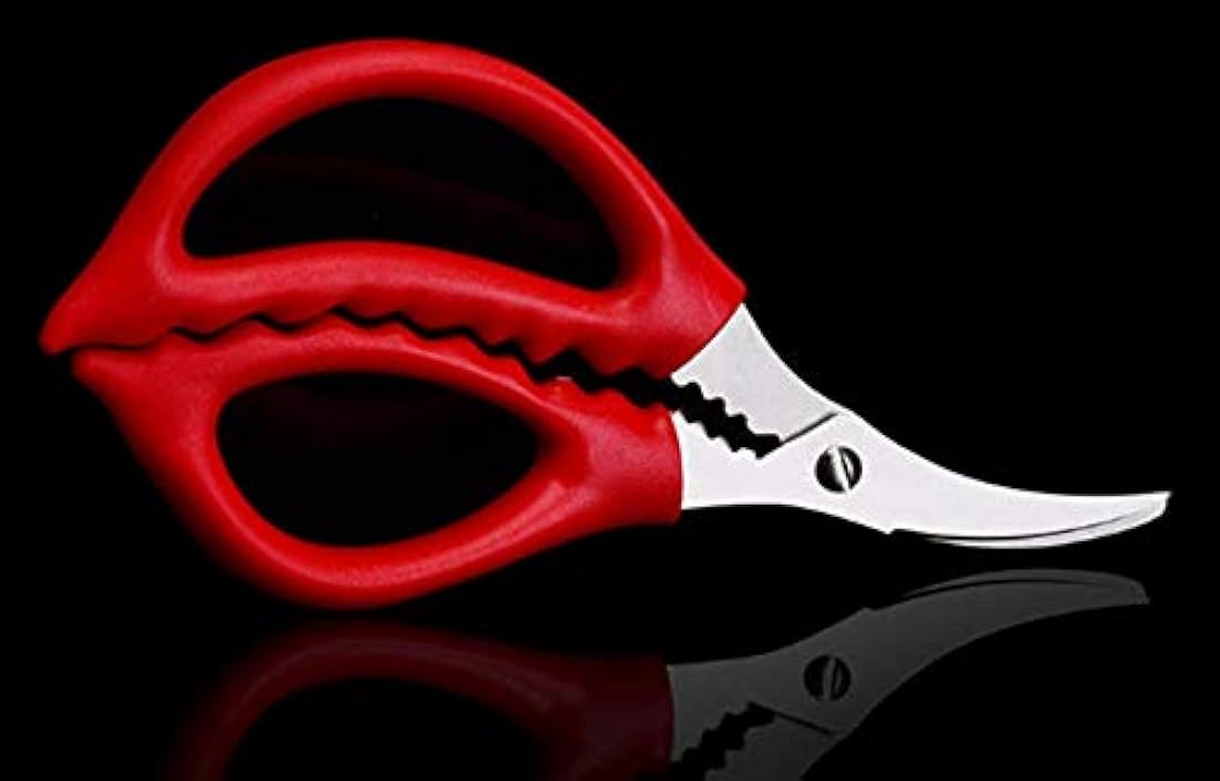 4 tijeras de cocina para mariscos, pescados, cangrejos