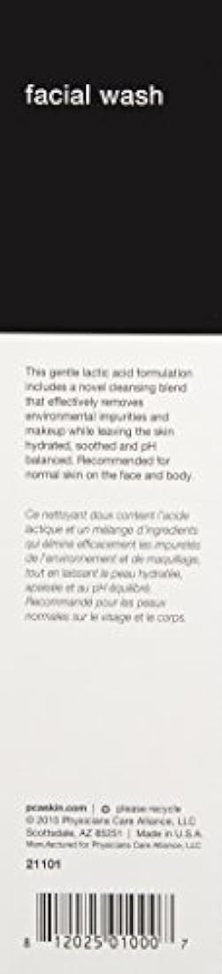 Lavado facial para piel PCA, 7 onzas líquidas