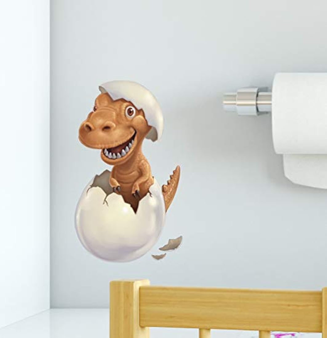 vinilo para pared de diseño bebe dinosaurio