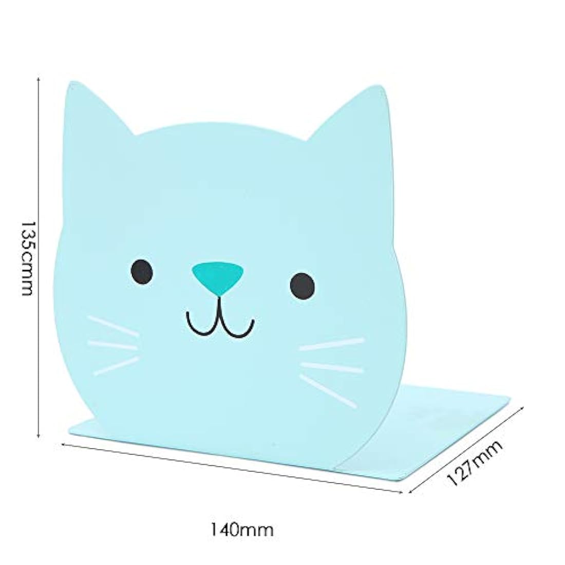 Sujetalibros patrón de gato niños libro de estudiantes