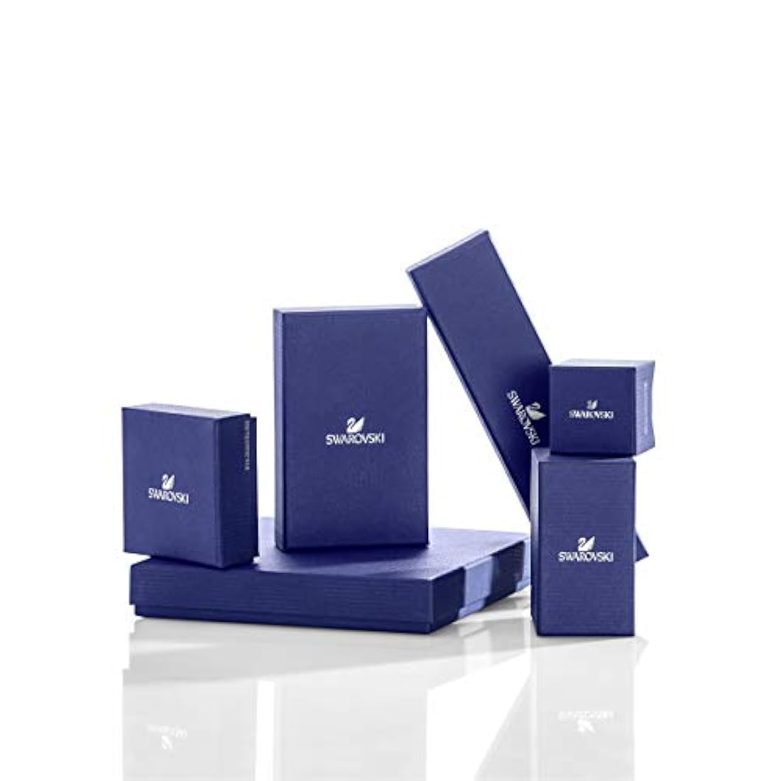 SWAROVSKI - Pendientes de tuerca con solitario angélico