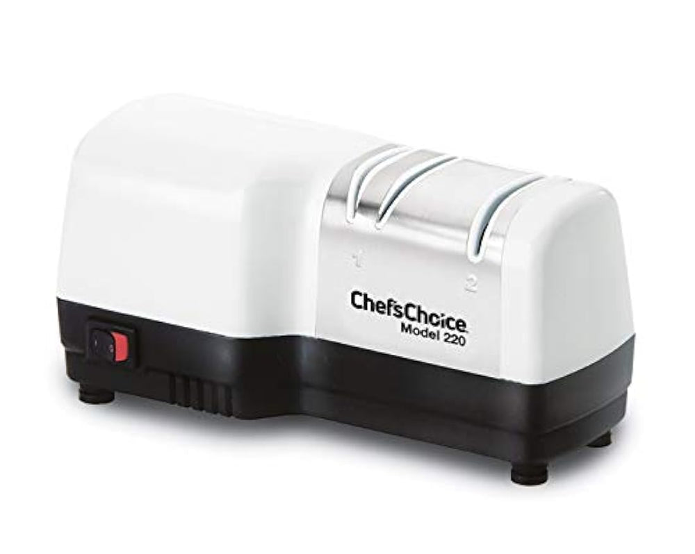 Chef'sChoice 0220100 afilador de cuchillos,2 etapas,Blanco