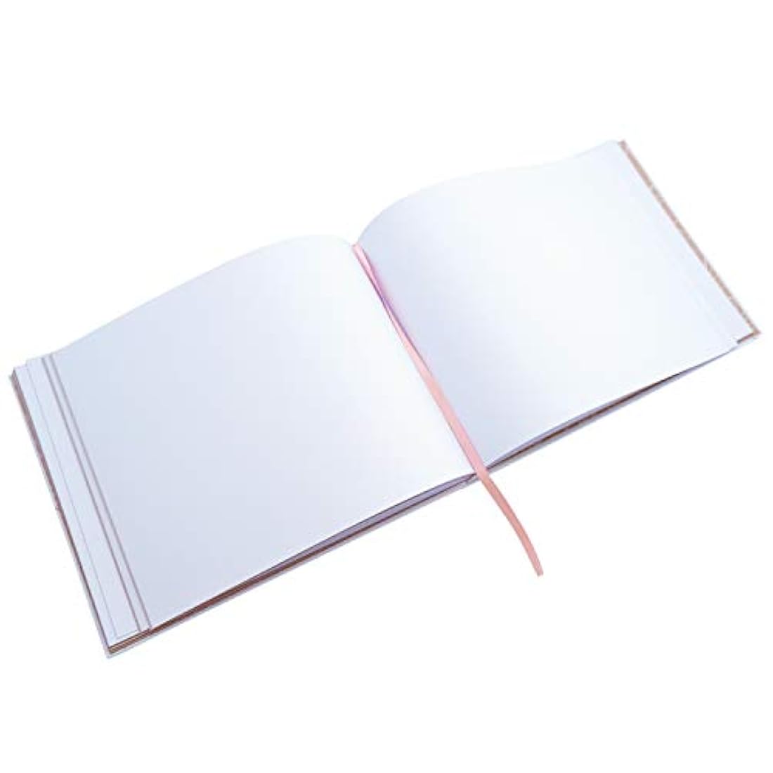 Libro de visitas para boda, color blanco con textura dura