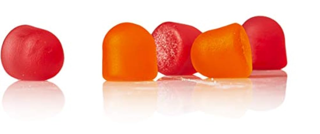 Capítulo uno Vitamina D3 gomas, gran sabor masticable vitamina D3 para niños, vitamina D3 1000IU, certificado Kosher (60 gomas con sabor)