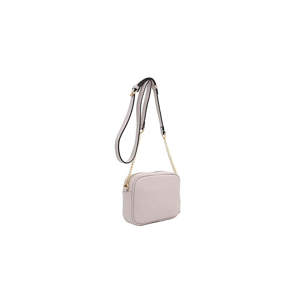 Bolsas acolchada para cámara cruzada con motivos y borla