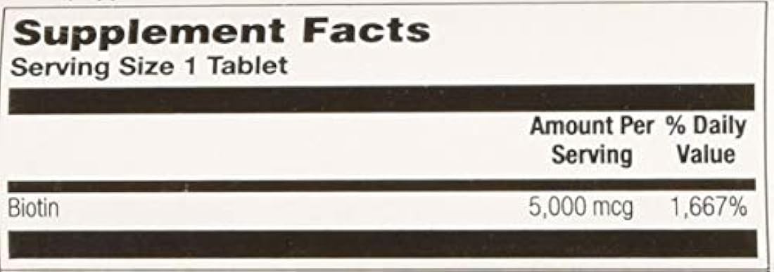 Biotina actimelt (mezcla de bayas 5000 mcg) Kal 100 tabs