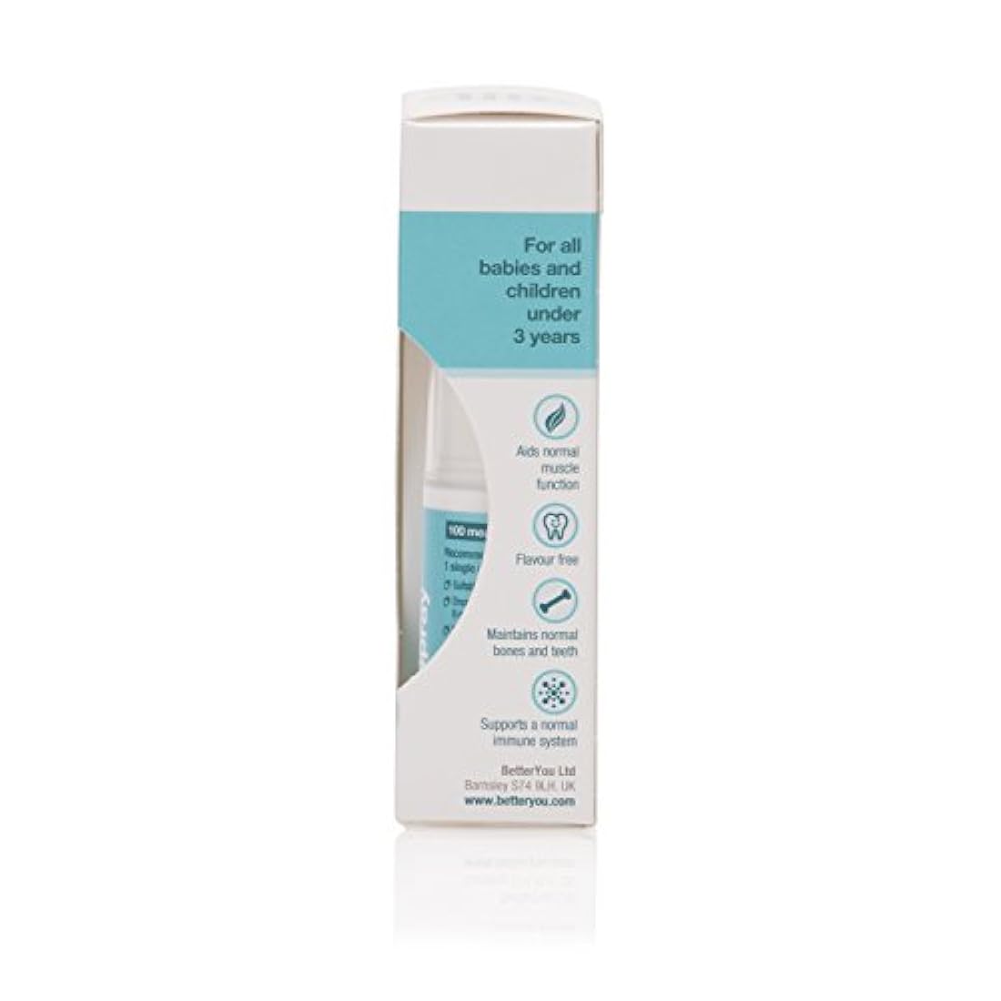betteryou dluxinfant vitamina D3 spray oral 0.5 fl oz