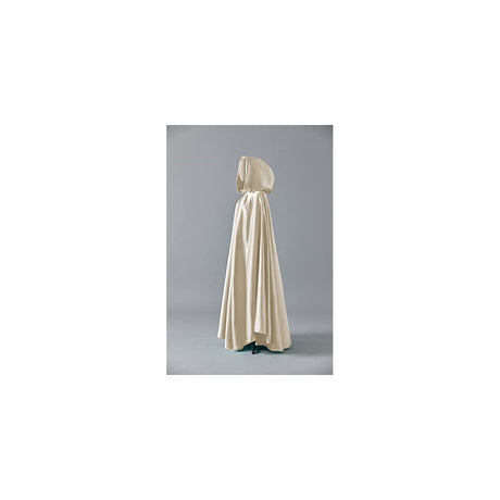 Disfraces de Capa de terciopelo capucha beige talla única