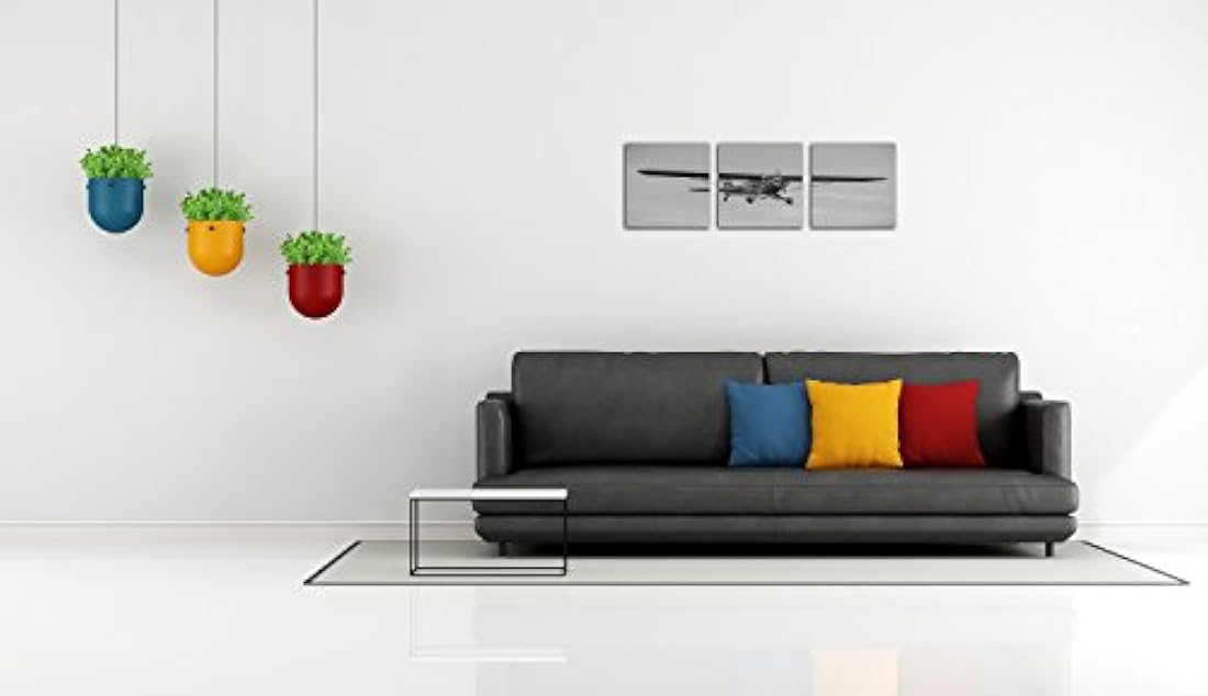 NAN Wind - 3 paneles de Pintura para Decoración de la pared