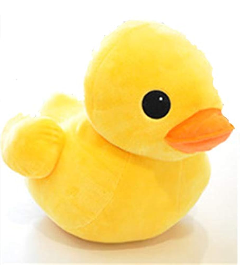 Almohada de peluche con diseño de pato amarillo