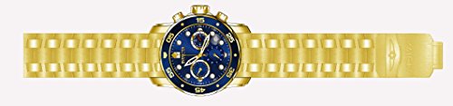 Invicta 0073 Colección Pro Diver - Reloj cronógrafo chapado