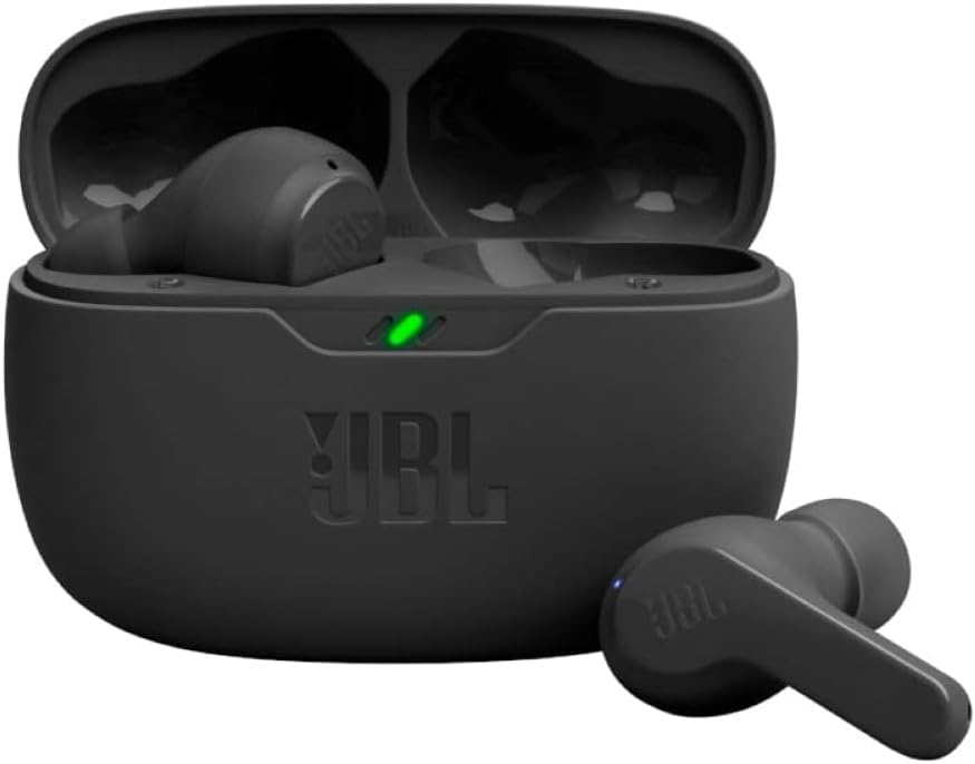 Auriculares Inalámbricos JBL Vibe Beam, Sonido Profundo, 32h