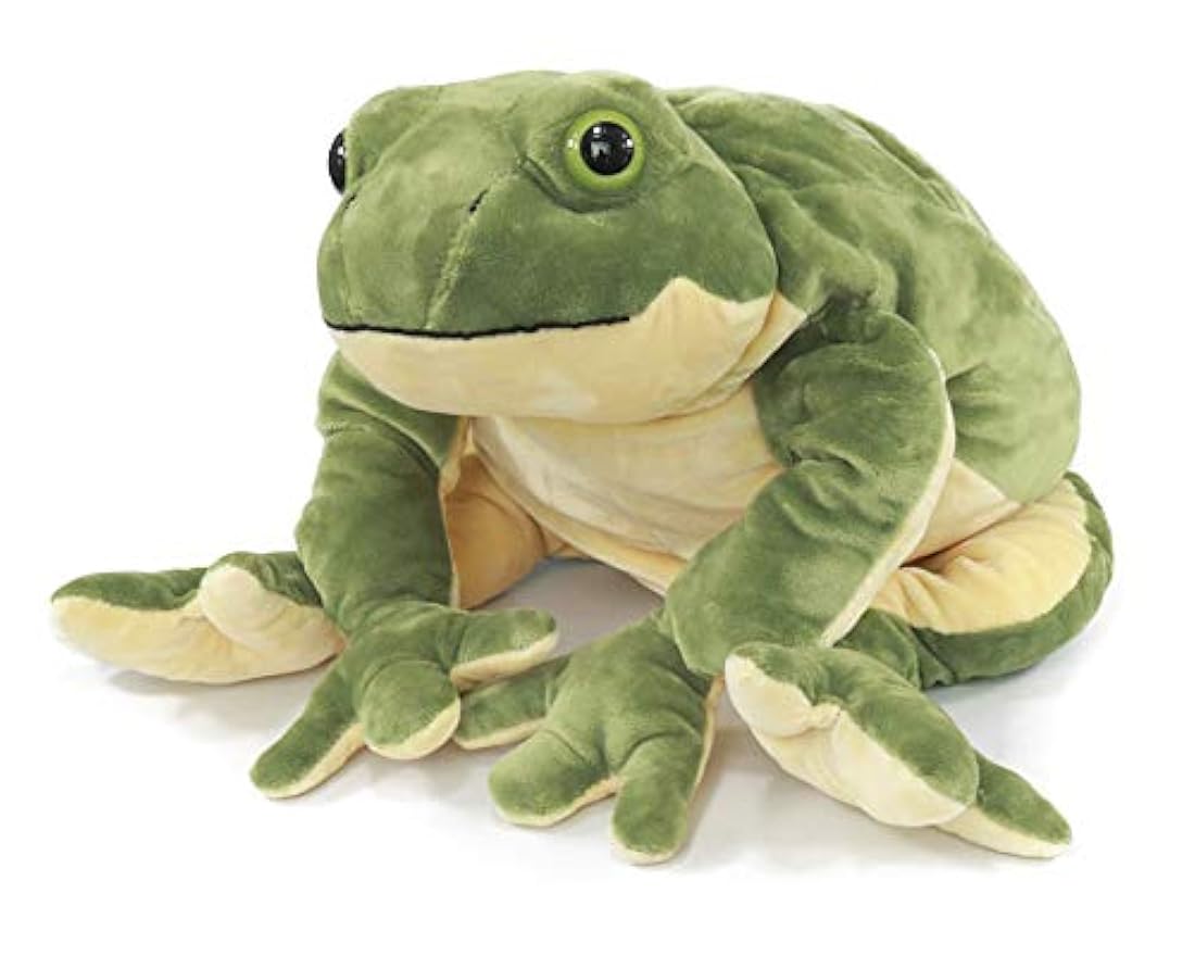 Peluche de rana gigante de peluche, 22.0 in, color verde
