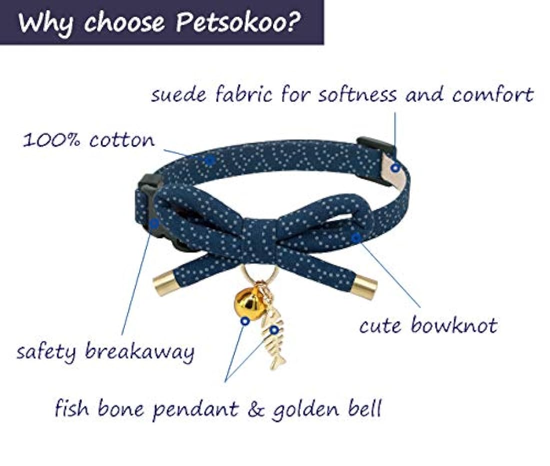 Collar para gato con campana