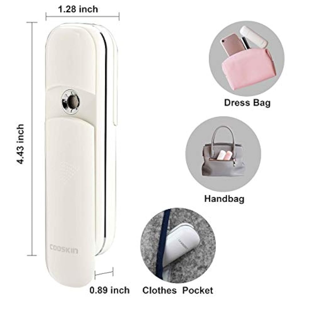 Spray de atomización facial  Blanco