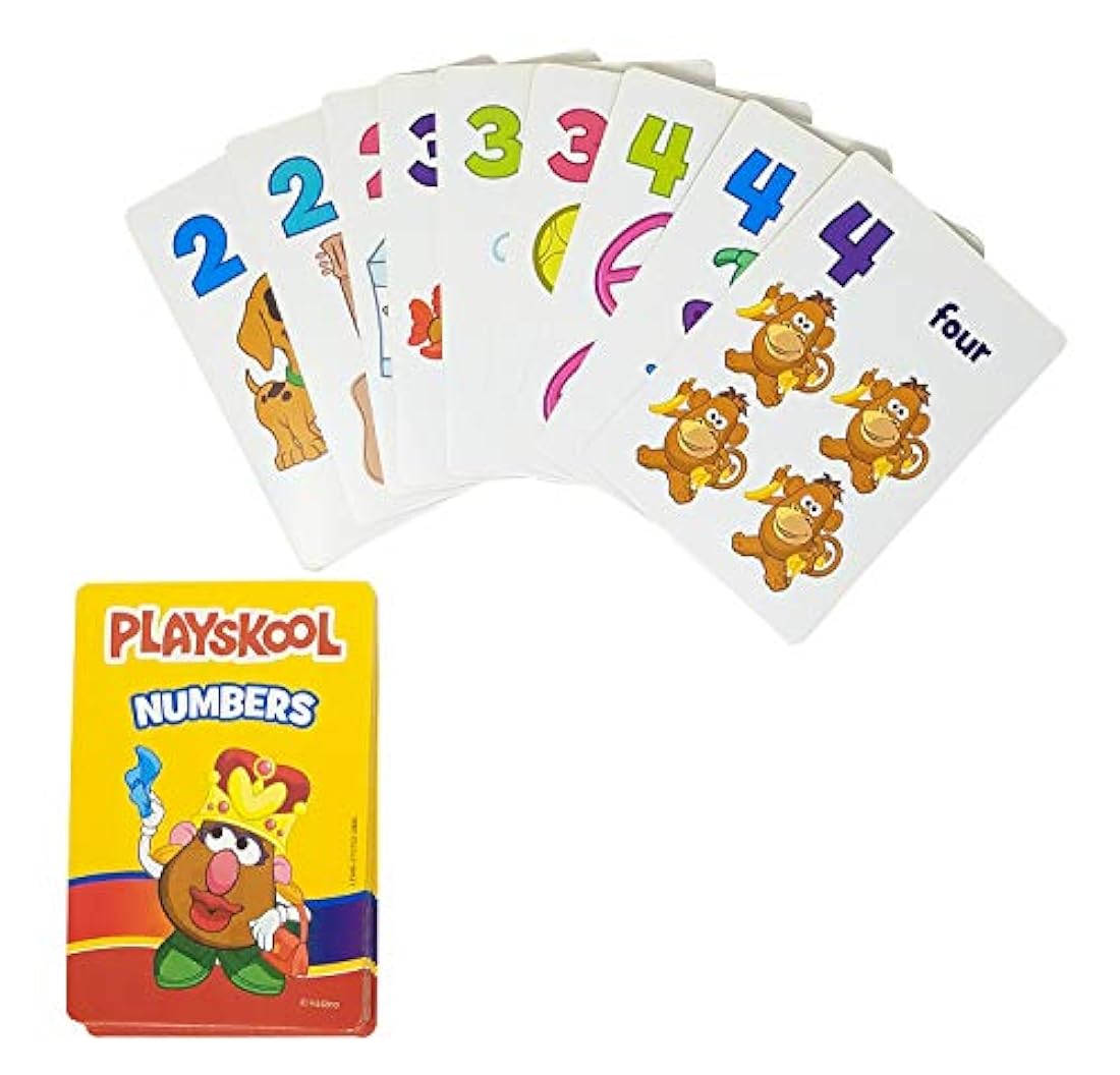 Tarjetas Playskool flash con pegatinas