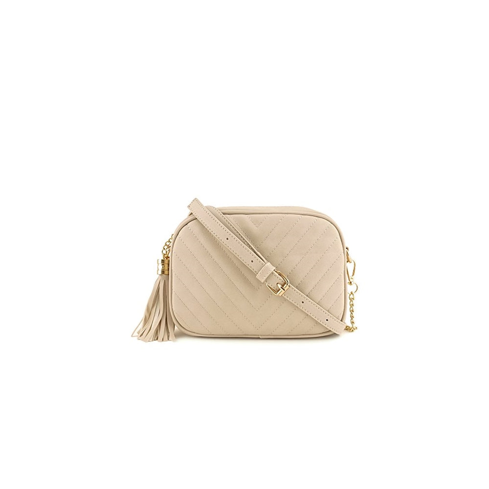 Bolso bandolera de hombro simple con correa de cadena