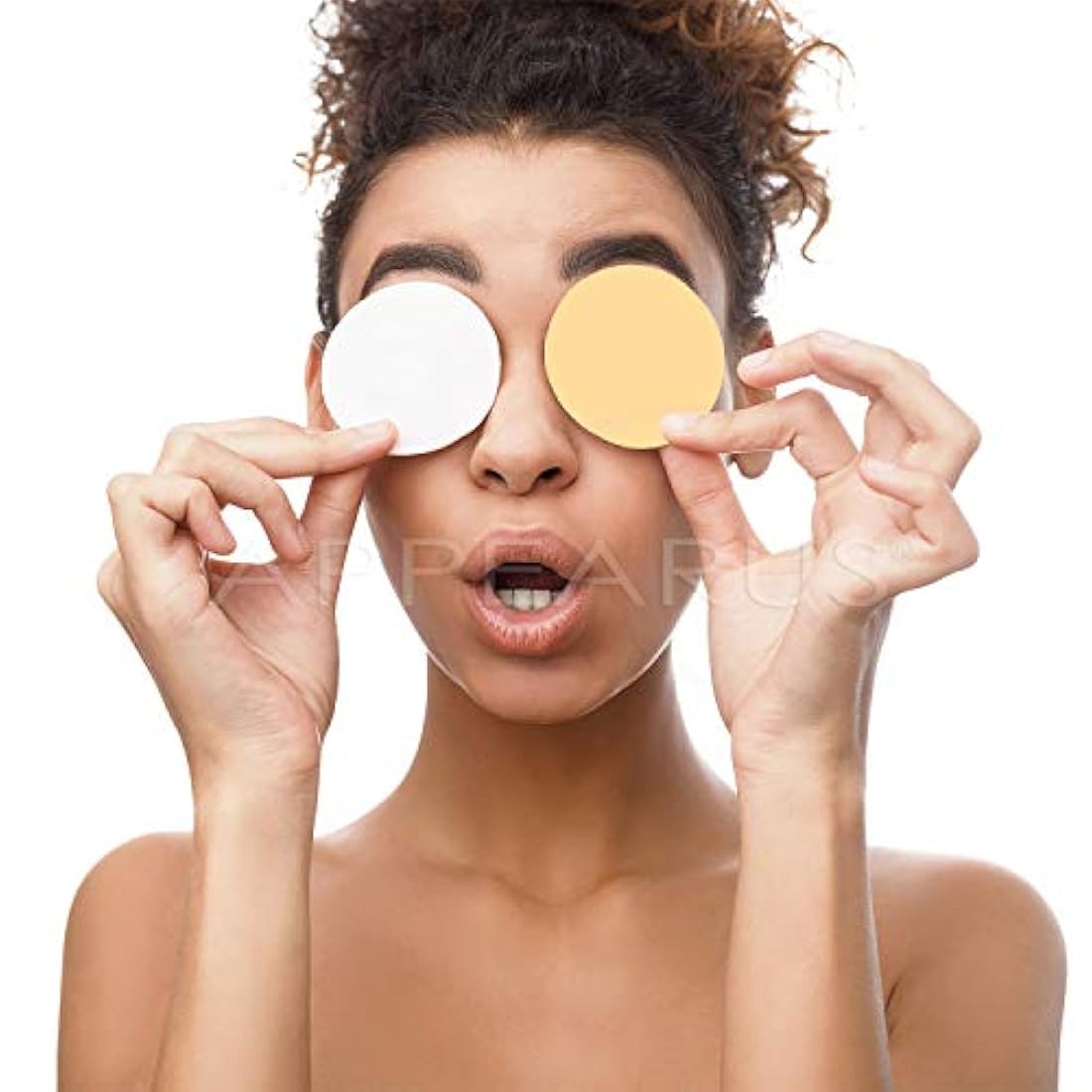 pareceus Natural comprimido Celulosa Esponjas Facial color