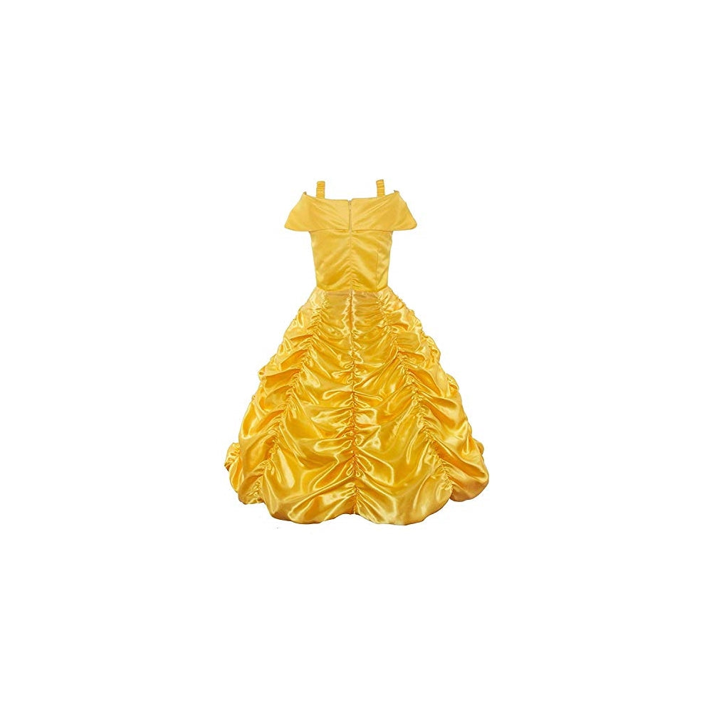 Disfraces de princesa para niña amarillo 4T