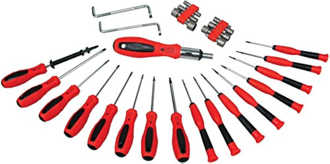 Juego de desarmadores con bolsa