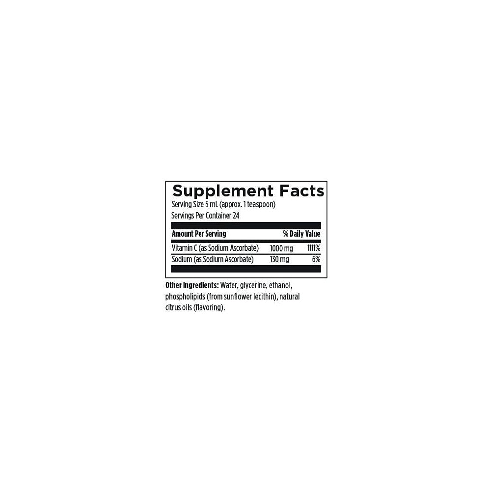 Suplementos Líquido de vitamina C liposomal 4 onzas