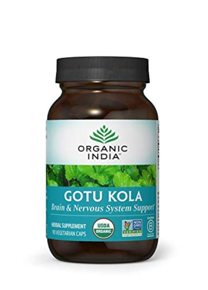 Cápsulas de Gotu Kola de Organic India (90 cápsulas)