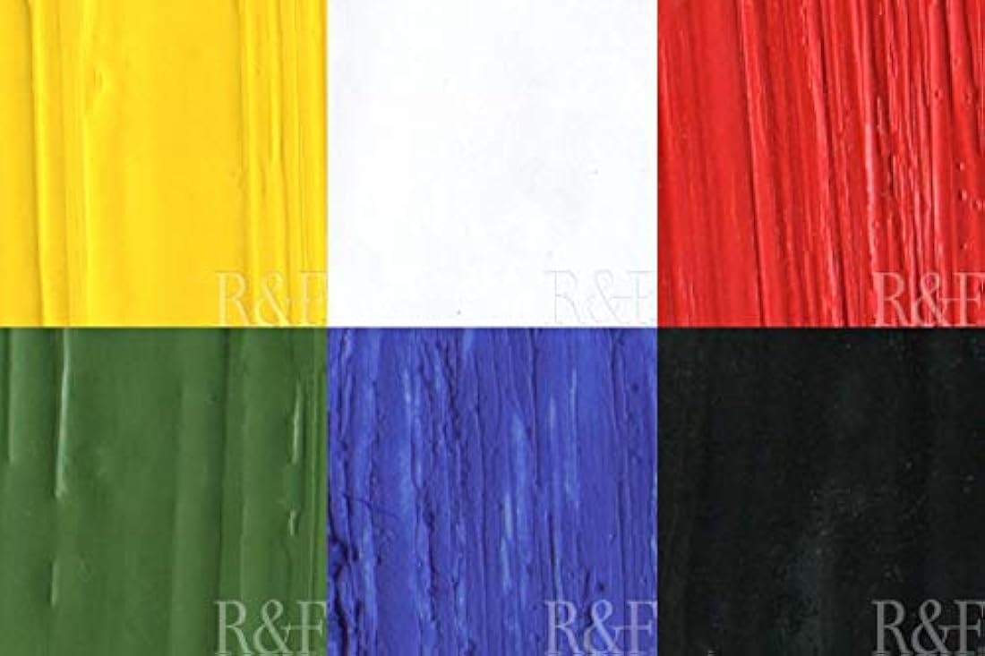 pinturas colores opaco, Conjunto de 6