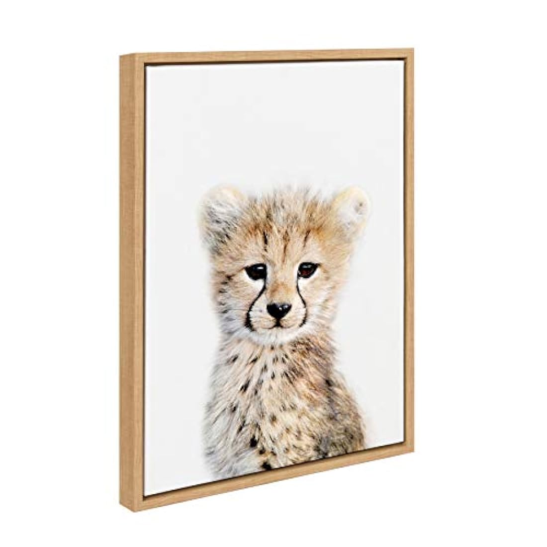 Kate and Laurel Sylvie Guepardo enmarcado sobre lienzo