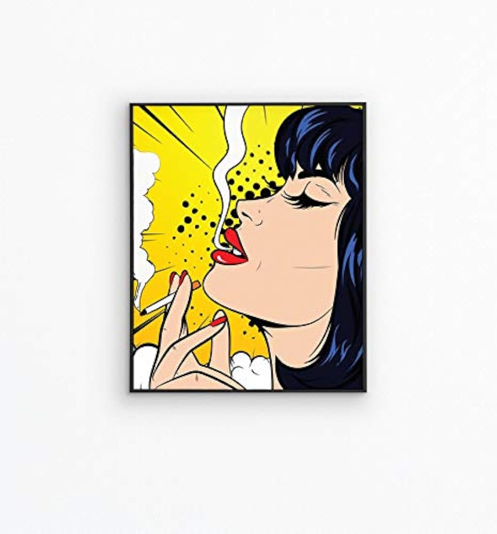 Carefree Bee - Juego de 4 impresiones de arte pop Art