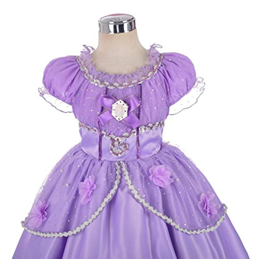 Lito Angels Disfraz de princesa para niña con accesorios