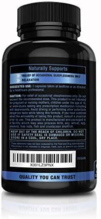 Suplemento Gaba L-Theanine Sueño la relajación 60 vegetales