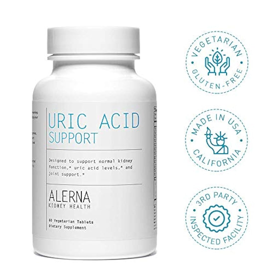 Soporte para ácido úrico, apoya función renal normal