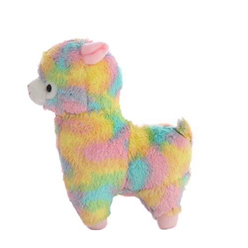 Peluche Suave Peluche 7 '' Llama Rainbow Alpaca