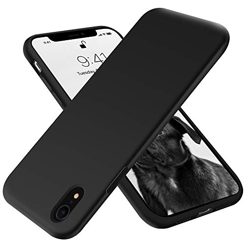 OTOFLY - Funda protectora para iPhone XR (sedosa y suave al tacto), de goma de silicona suave de alta calidad, protección total antigolpes, compatible con iPhone XR de 6.1 pulgadas de Apple