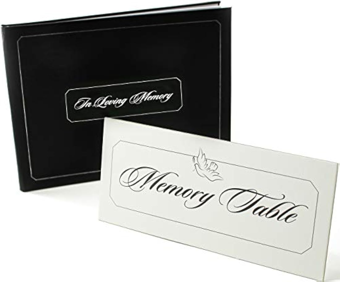 Libro de invitados para Funeral. Marca Pyle