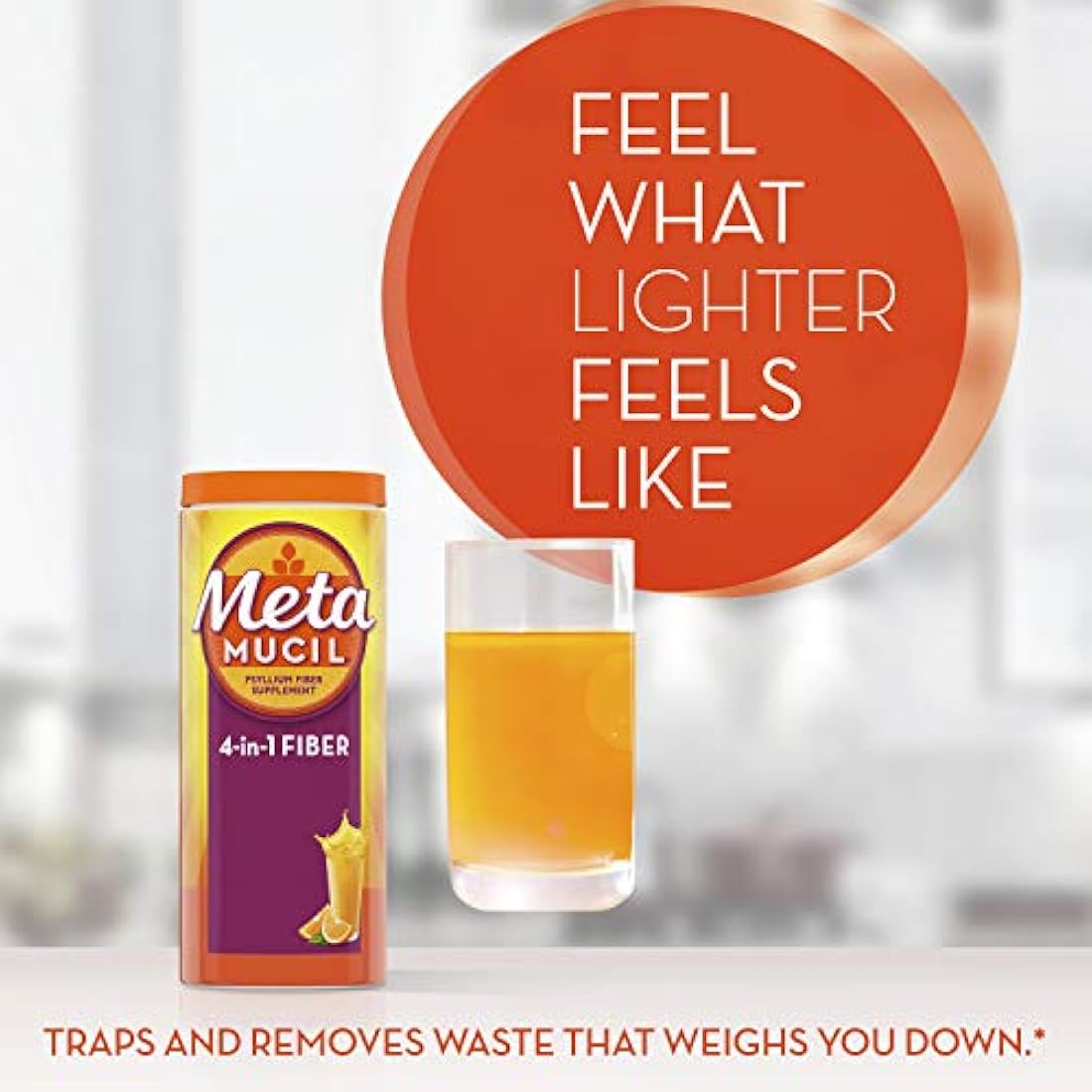 Suplemento de fibra libre de azúcar, 180 porciones