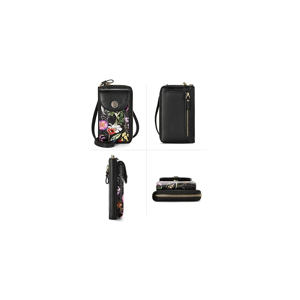 Bolsos bolsa cruzada para mujer de cuero