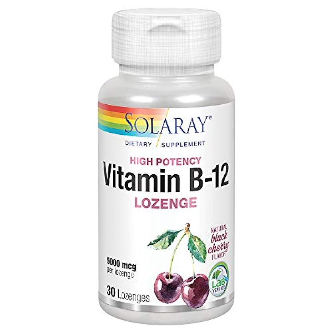 B-12 Suplemento de 5000 mcg 30 unidades